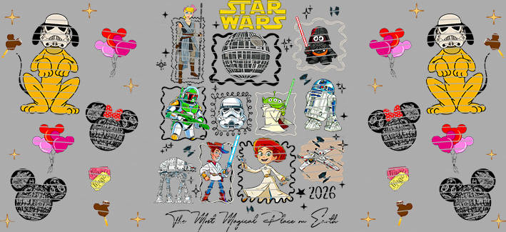 16oz Disney style-D-1971